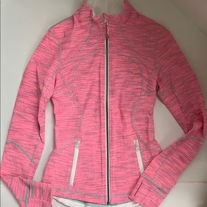Pink lululemon define jacket size 4